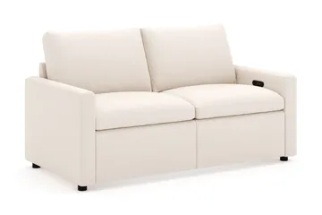 Barsele 2-sits Elektrisk Reclinersoffa - Beige - Products - Möbler - Soffa - Biosoffa & reclinersoffa