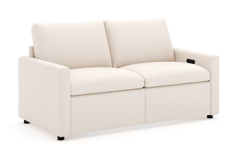 Barsele 2-sits Elektrisk Reclinersoffa - Beige - Products - Möbler - Soffa - Biosoffa & reclinersoffa