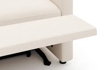 Barsele 3-sits Elektrisk Reclinersoffa - Beige - Products - Möbler - Soffa - Biosoffa & reclinersoffa