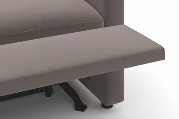 Barsele 3-sits Elektrisk Reclinersoffa - Brun - Products - Möbler - Soffa - Biosoffa & reclinersoffa