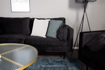 Boom 3-sits Soffa - Svart - Products - Möbler - Soffa - 3 sits soffa