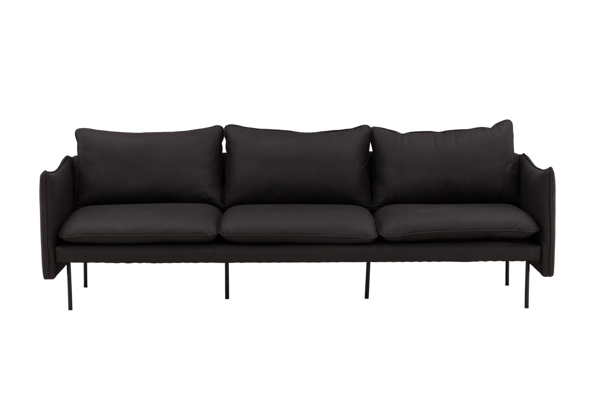 Brunskär Soffa 3-sits Svart