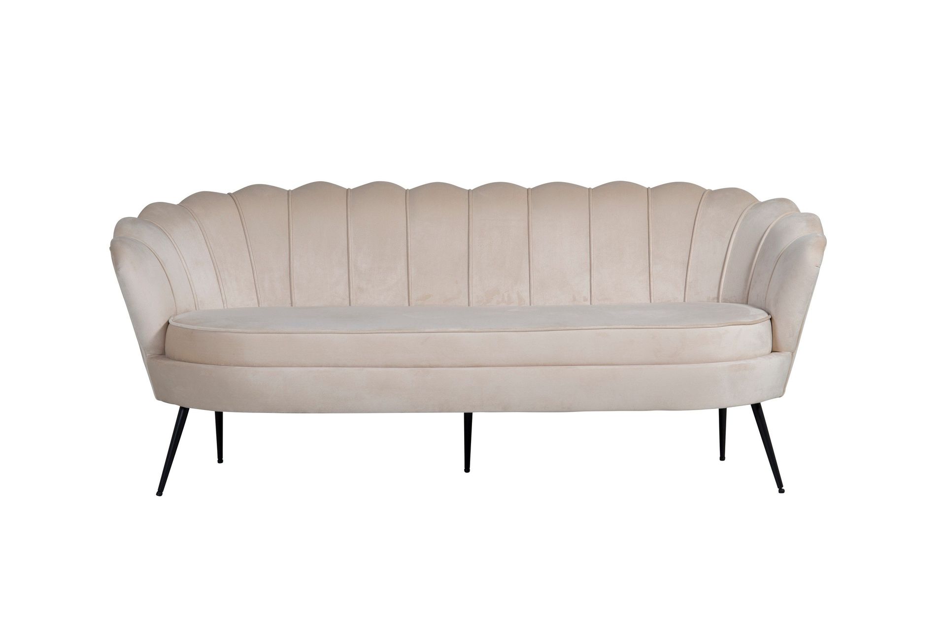 Calais 3-sits Soffa Sammet