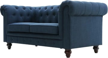 Chesterfield 2-sits soffa blå - Herron - Blå - Products - Möbler - Soffa - Chesterfield soffa