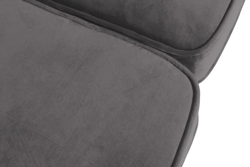Chesterfield Lyx 3 sits Sammetssoffa - Djup soffa - Mörkgrå - Products - Möbler - Soffa - Chesterfield soffa
