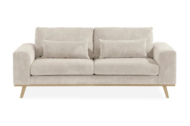 Copenhagen 2-sits Manchestersoffa - Beige - Products - Möbler - Soffa - 2 sits soffa