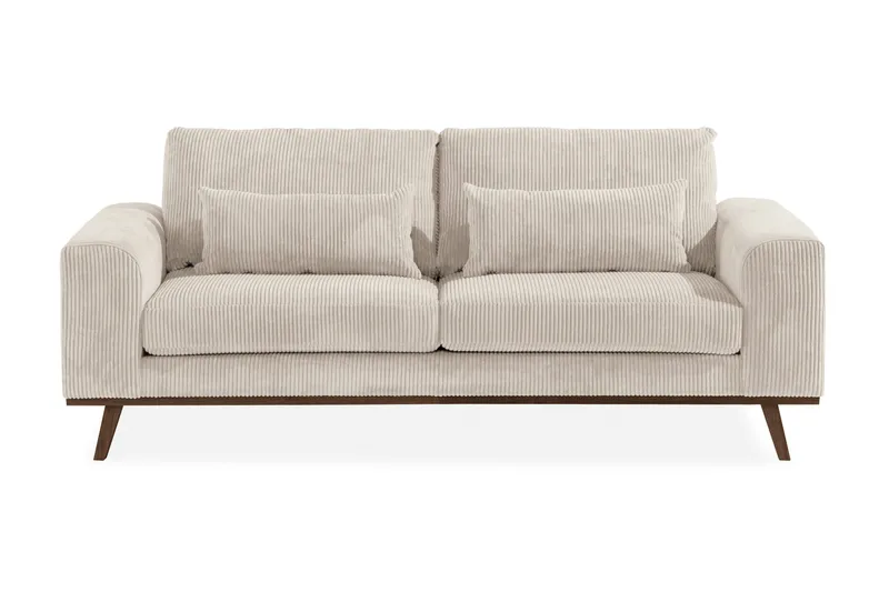 Copenhagen 2-sits Manchestersoffa - Beige - Products - Möbler - Soffa - 2 sits soffa