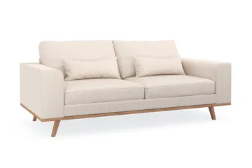 Copenhagen 2-sits Manchestersoffa - Beige - Products - Möbler - Soffa - 2 sits soffa
