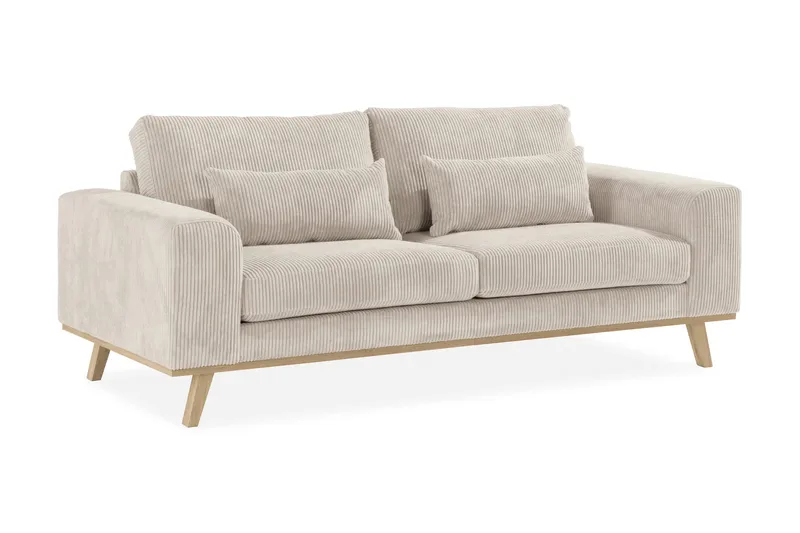 Copenhagen 2-sits Manchestersoffa - Beige - Products - Möbler - Soffa - 2 sits soffa