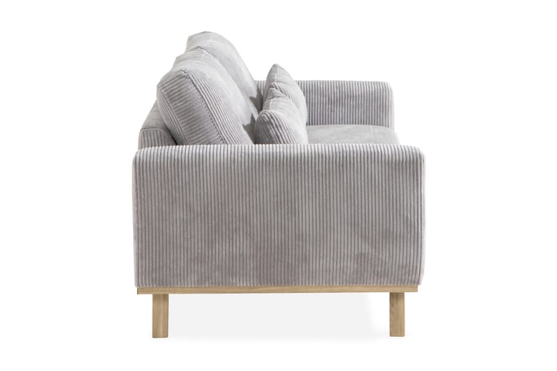 Copenhagen 2-sits Manchestersoffa - Ljusgrå - Products - Möbler - Soffa - 2 sits soffa