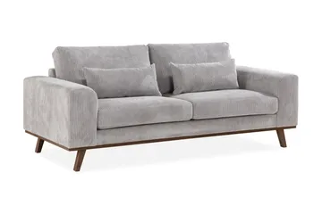 Copenhagen 2-sits Manchestersoffa - Ljusgrå - Products - Möbler - Soffa - 2 sits soffa