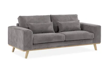 Copenhagen 2-sits Manchestersoffa - Mörkgrå - Products - Möbler - Soffa - 2 sits soffa