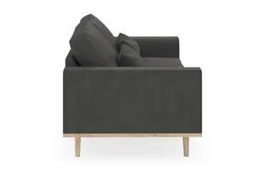 Copenhagen 2-sits Manchestersoffa - Mörkgrå - Products - Möbler - Soffa - 2 sits soffa