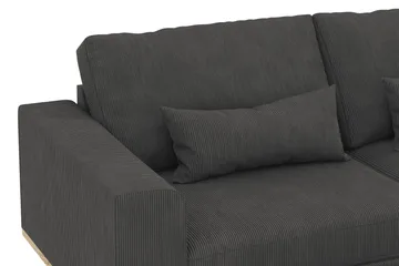 Copenhagen 2-sits Manchestersoffa - Mörkgrå - Products - Möbler - Soffa - 2 sits soffa