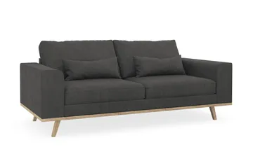 Copenhagen 2-sits Manchestersoffa - Mörkgrå - Products - Möbler - Soffa - 2 sits soffa