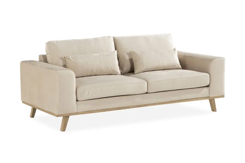 Copenhagen 2-sits Sammetssoffa - Beige - Products - Möbler - Soffa - Sammetssoffa