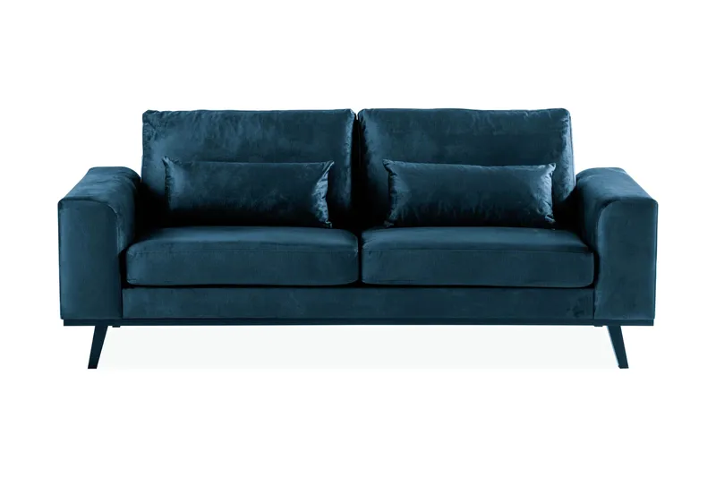 Copenhagen 2-sits Sammetssoffa - Blå - Products - Möbler - Soffa - Sammetssoffa
