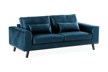 Copenhagen 2-sits Sammetssoffa - Blå - Products - Möbler - Soffa - Sammetssoffa