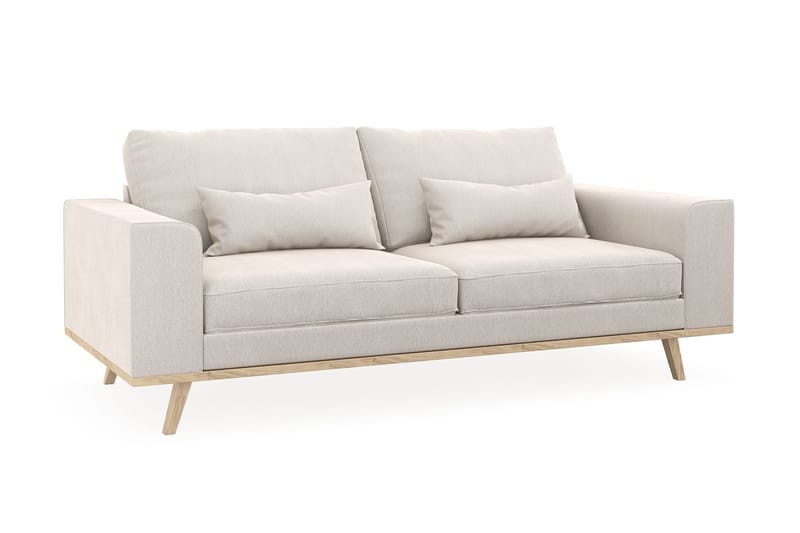 Copenhagen 2-sits Sammetssoffa - Krämvit - Products - Möbler - Soffa - Sammetssoffa