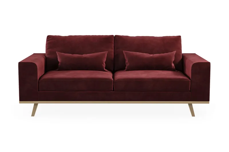 Copenhagen 2-sits Sammetssoffa - Lila - Products - Möbler - Soffa - Sammetssoffa