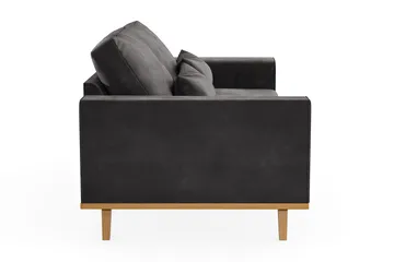 Copenhagen 2-sits Sammetssoffa - Mörkgrå - Products - Möbler - Soffa - Sammetssoffa