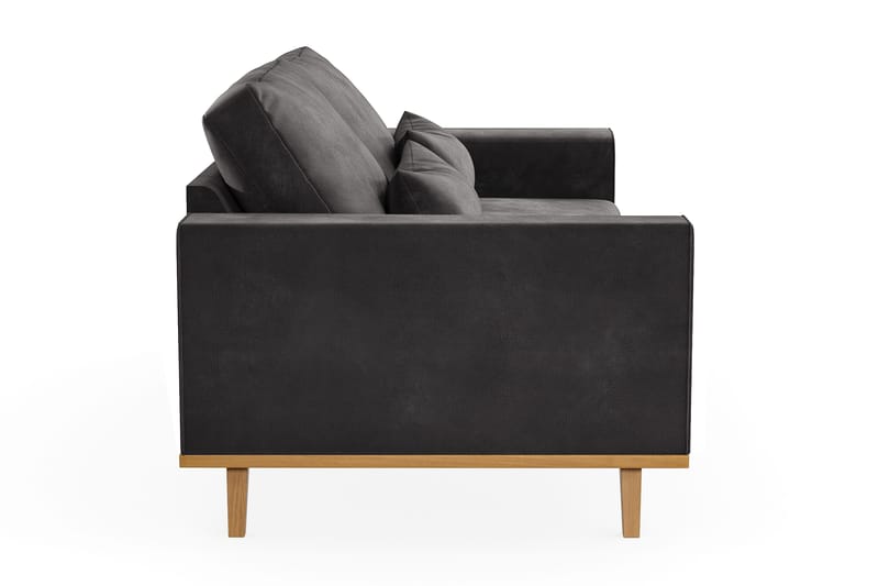 Copenhagen 2-sits Sammetssoffa - Mörkgrå - Products - Möbler - Soffa - Sammetssoffa