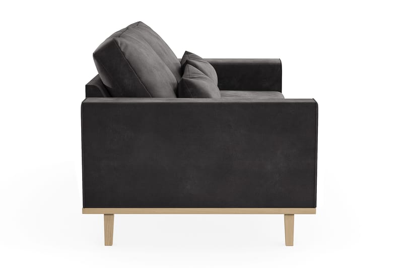 Copenhagen 2-sits Sammetssoffa - Mörkgrå - Products - Möbler - Soffa - Sammetssoffa