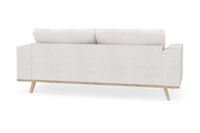 Copenhagen 2-sits Soffa i Bouclé - Vit - Products - Möbler - Soffa - 2 sits soffa
