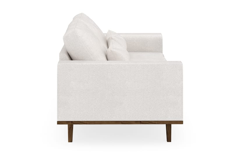 Copenhagen 2-sits Soffa i Bouclé - Vit - Products - Möbler - Soffa - 2 sits soffa