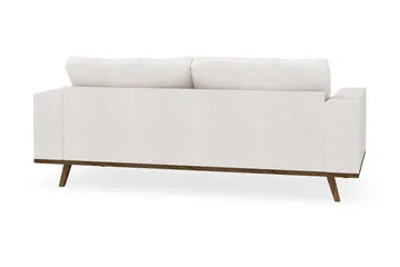 Copenhagen 2-sits Soffa i Bouclé - Vit - Products - Möbler - Soffa - 2 sits soffa
