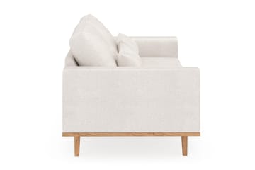 Copenhagen 2-sits Soffa i Bouclé - Vit - Products - Möbler - Soffa - 2 sits soffa
