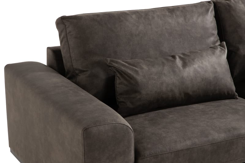 Copenhagen 2-sits Soffa i Konstläder - Mörkgrå - Products - Möbler - Soffa - 2 sits soffa