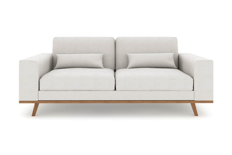 Copenhagen 2-sits Tygsoffa, Beige