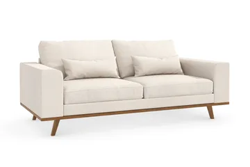 Copenhagen 2-sits Tygsoffa - Beige - Products - Möbler - Soffa - 2 sits soffa