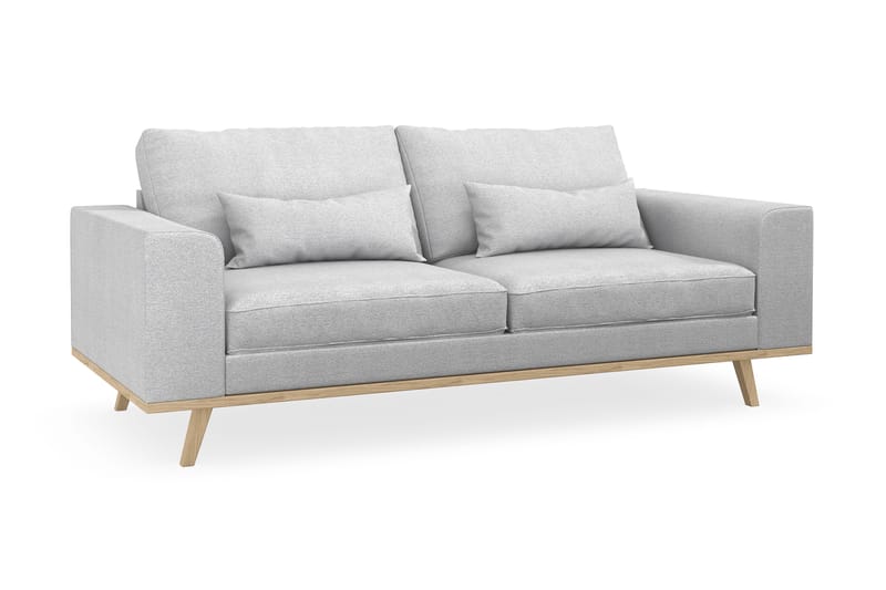 Copenhagen 2-sits Tygsoffa - Ljusgrå - Products - Möbler - Soffa - 2 sits soffa