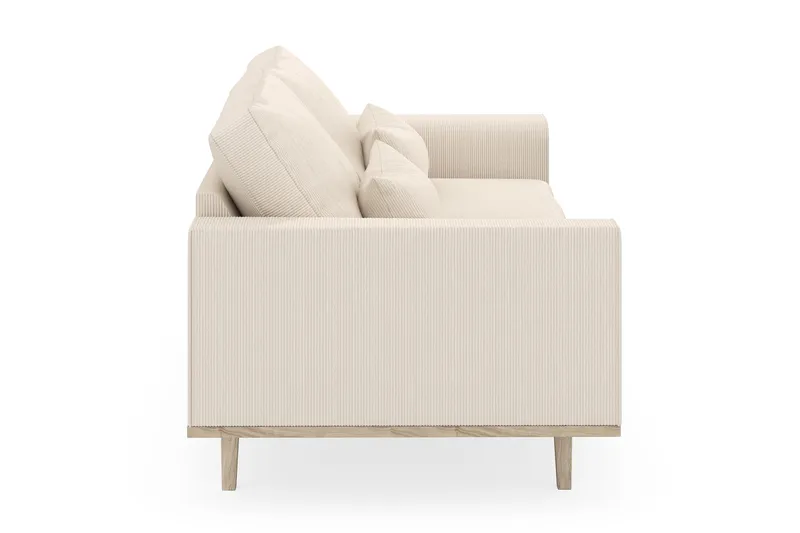 Copenhagen 3-sits Manchestersoffa - Beige - Products - Möbler - Soffa - 3 sits soffa