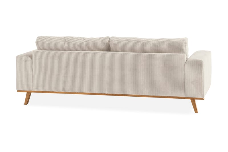 Copenhagen 3-sits Manchestersoffa - Beige - Products - Möbler - Soffa - 3 sits soffa