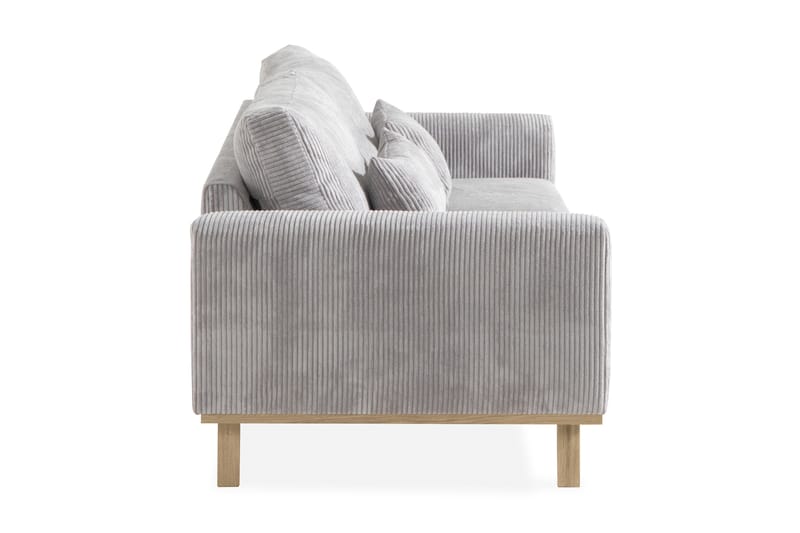 Copenhagen 3-sits Manchestersoffa - Ljusgrå - Products - Möbler - Soffa - 3 sits soffa