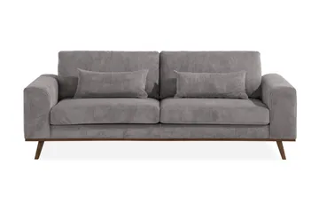 Copenhagen 3-sits Manchestersoffa - Mörkgrå - Products - Möbler - Soffa - 3 sits soffa