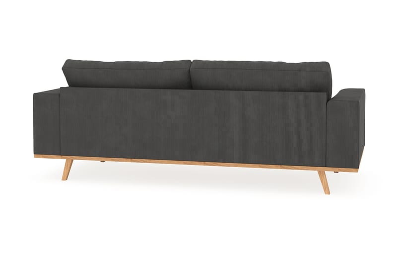Copenhagen 3-sits Manchestersoffa - Mörkgrå - Products - Möbler - Soffa - 3 sits soffa