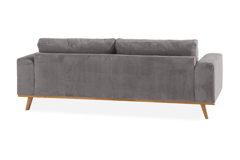 Copenhagen 3-sits Manchestersoffa - Mörkgrå - Products - Möbler - Soffa - 3 sits soffa