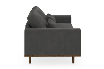 Copenhagen 3-sits Manchestersoffa - Mörkgrå - Products - Möbler - Soffa - 3 sits soffa