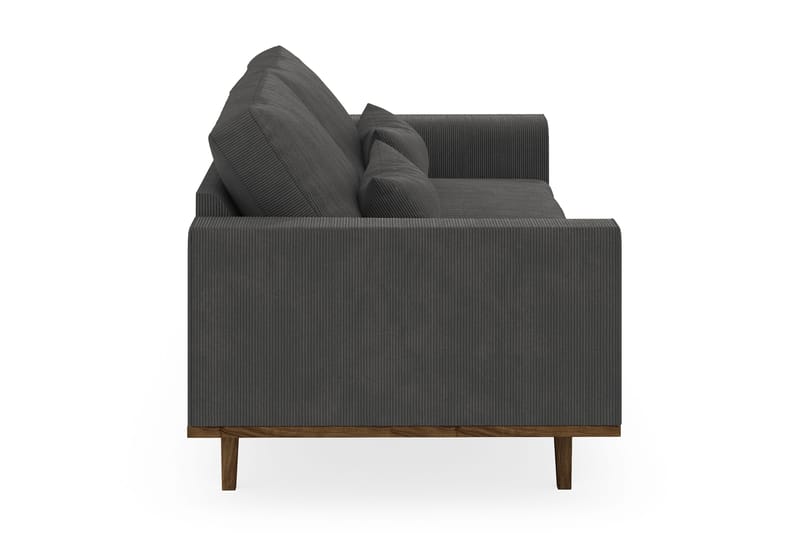 Copenhagen 3-sits Manchestersoffa - Mörkgrå - Products - Möbler - Soffa - 3 sits soffa