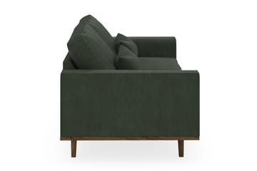 Copenhagen 3-sits Manchestersoffa - Mörkgrön - Products - Möbler - Soffa - 3 sits soffa