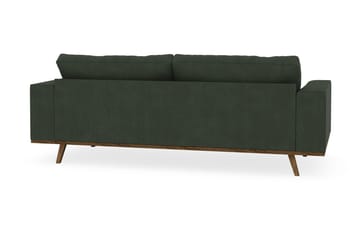 Copenhagen 3-sits Manchestersoffa - Mörkgrön - Products - Möbler - Soffa - 3 sits soffa
