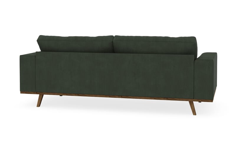 Copenhagen 3-sits Manchestersoffa - Mörkgrön - Products - Möbler - Soffa - 3 sits soffa