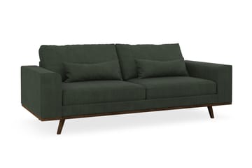 Copenhagen 3-sits Manchestersoffa - Mörkgrön - Products - Möbler - Soffa - 3 sits soffa