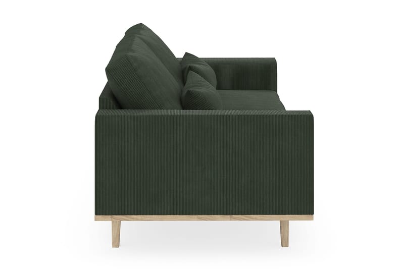 Copenhagen 3-sits Manchestersoffa - Mörkgrön - Products - Möbler - Soffa - 3 sits soffa