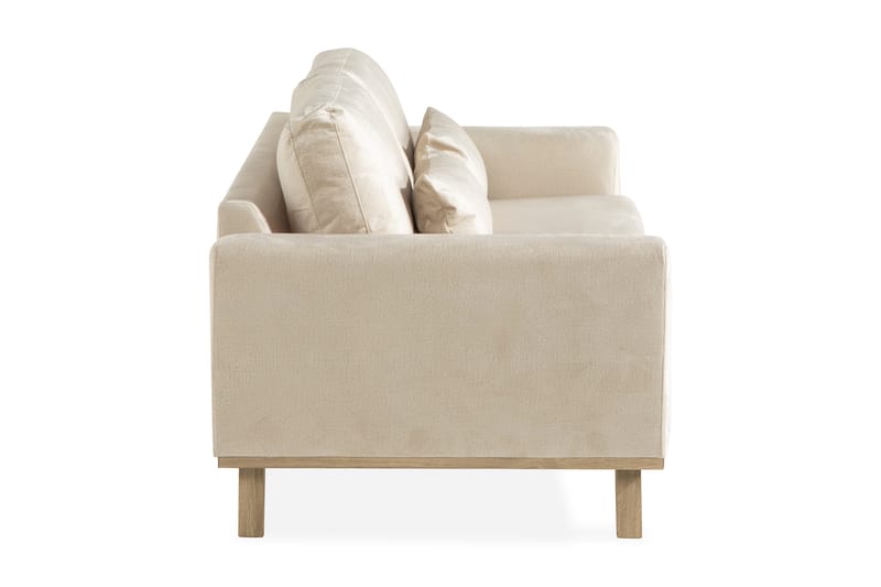 Copenhagen 3-sits Sammetssoffa - Beige - Products - Möbler - Soffa - 3 sits soffa