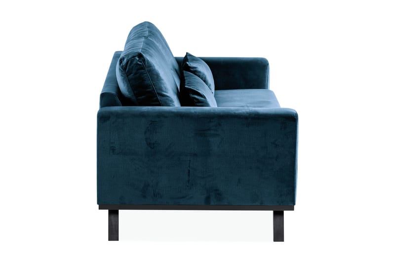 Copenhagen 3-sits Sammetssoffa - Blå - Products - Möbler - Soffa - 3 sits soffa